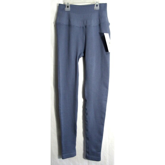 Spiritual Gangster Blue Love Sculpt Ribbed High Waist Leggings Size XS/S NWT - Picture 1 of 7